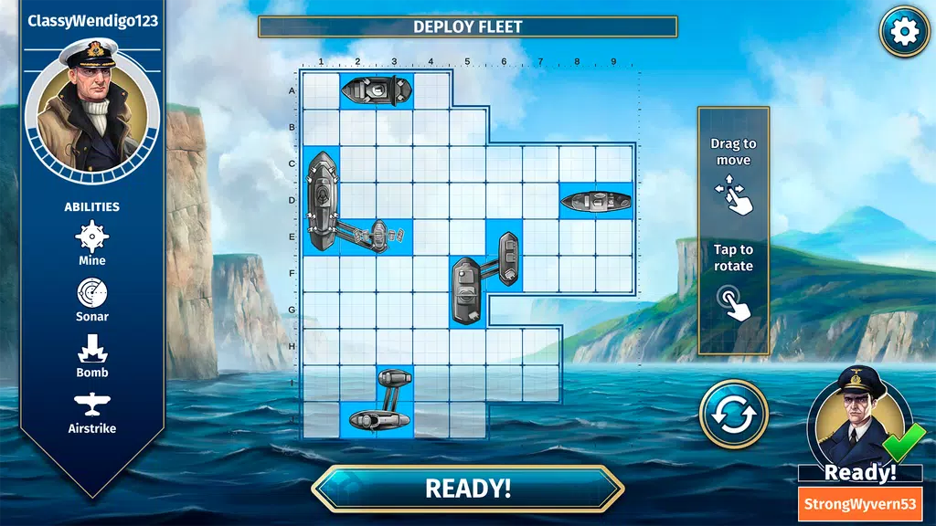 BATTLESHIP - Multiplayer Game ภาพหน้าจอ 2