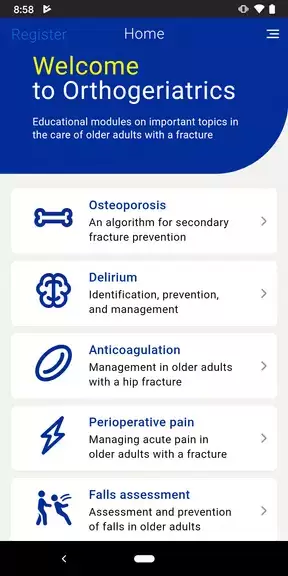 AOTrauma Orthogeriatrics 螢幕截圖 1