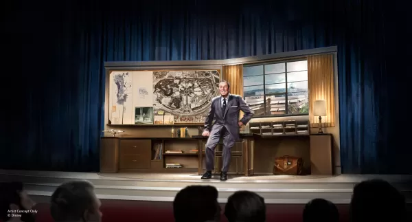 Binuhay muli ng Disney ang Walt Disney bilang Audio-Animatronic para sa ika-70 anibersaryo ng Disneyland