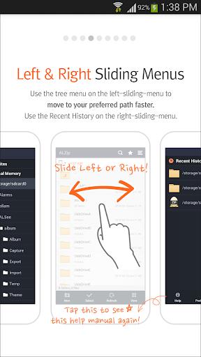 ALZip – File Manager & Unzip 螢幕截圖 3
