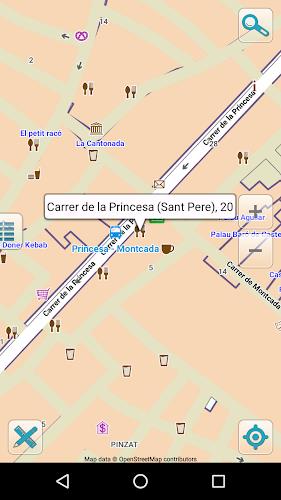 Map of Barcelona offline ภาพหน้าจอ 3