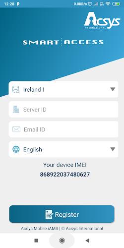 Acsys Mobile Application 螢幕截圖 1