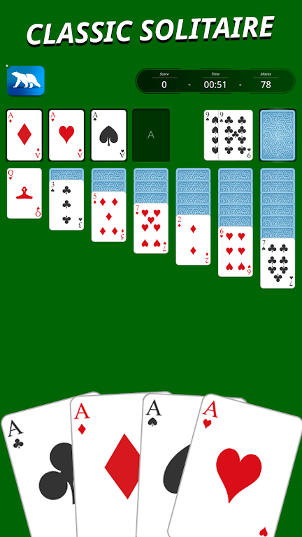 Schermata Solitaire - 3 in 1 Card games 0