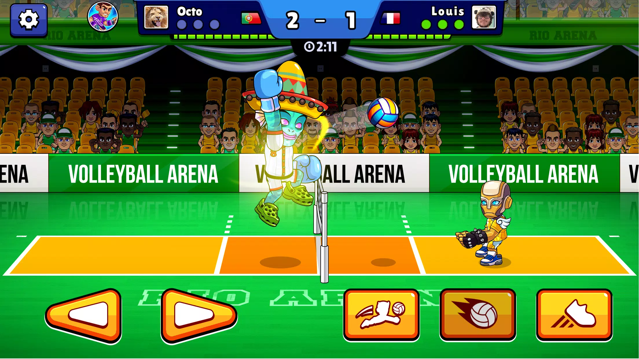 Volleyball Arena Screenshot 2