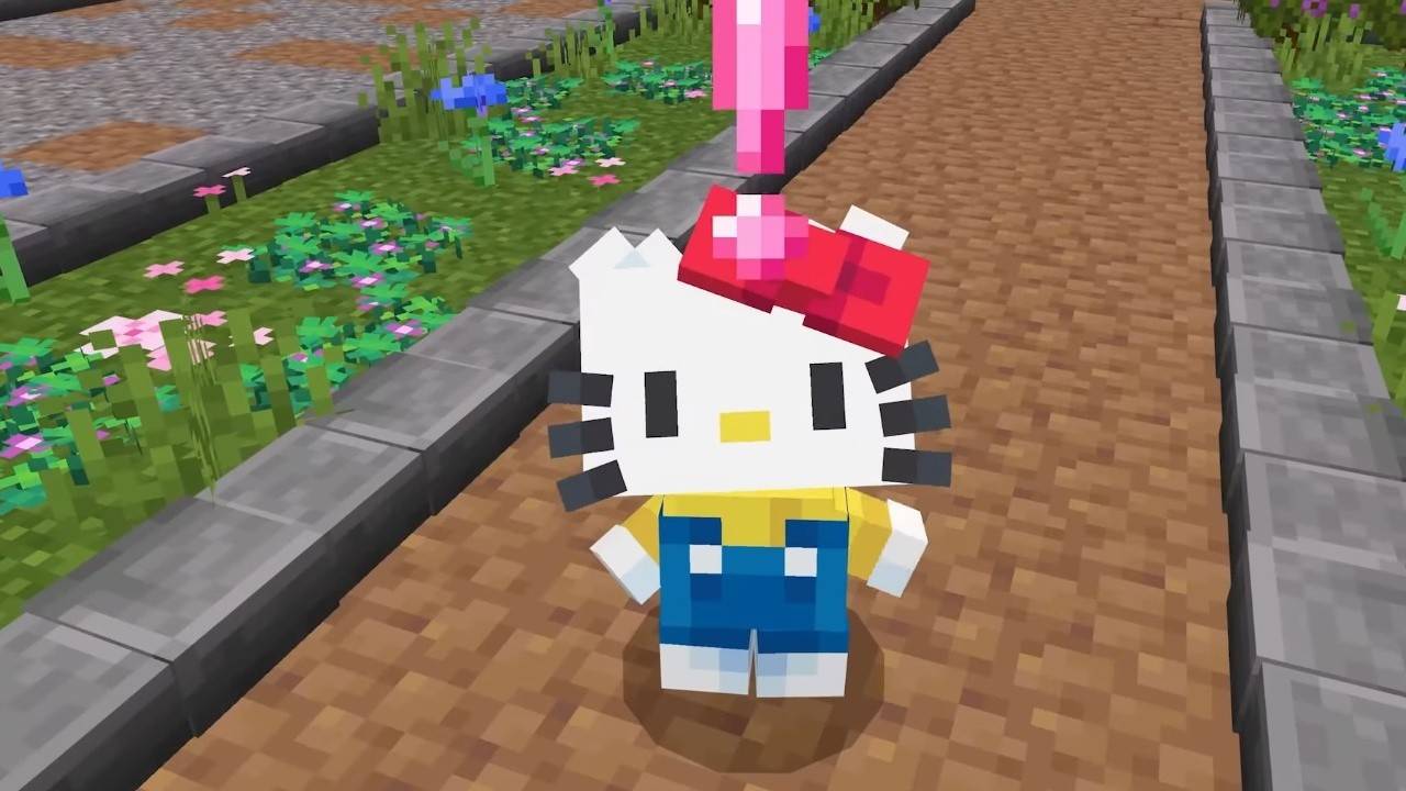 Minecraftは、排他的なDLCでHello Kittyと協力しています