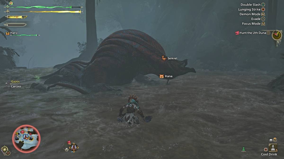 Uth Duna weakness diagram