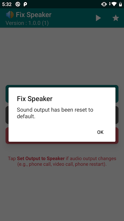 Fix Speaker - Disable Earphone Ảnh chụp màn hình 2