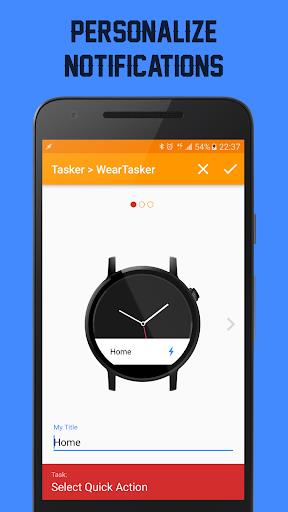 WearTasker - Tasker for Wear 螢幕截圖 3