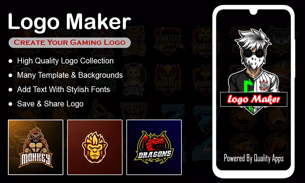 FF Logo Maker - Gaming Esport 螢幕截圖 0