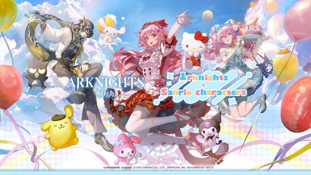 Arknights와 Sanrio는 사랑스러운 콜라 브 의상을 공개합니다