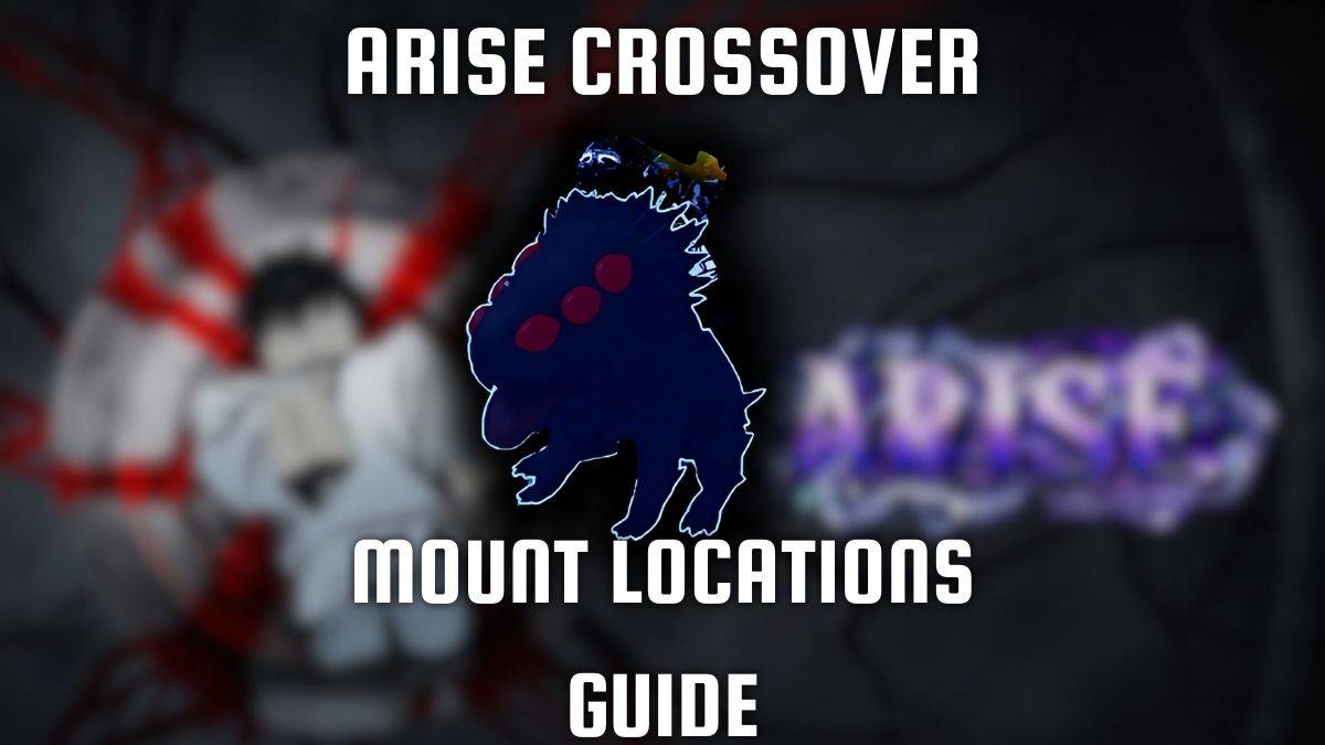 Arise Crossver Mount တည်နေရာ [beta]