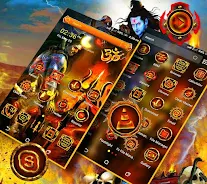 Lord Shiva Launcher Theme Schermafbeelding 3