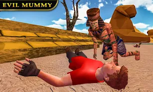 Superhero Mummy Ancient War 3D ဖန်သားပြင်ဓာတ်ပုံ 3