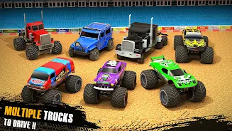 Monster Truck Derby Car Games Tangkapan skrin 1