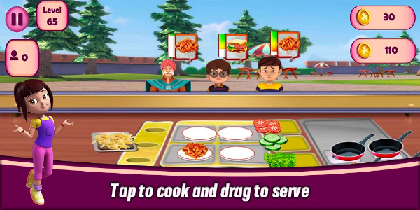 Rudra Cooking Restaurant Game Zrzut ekranu 2