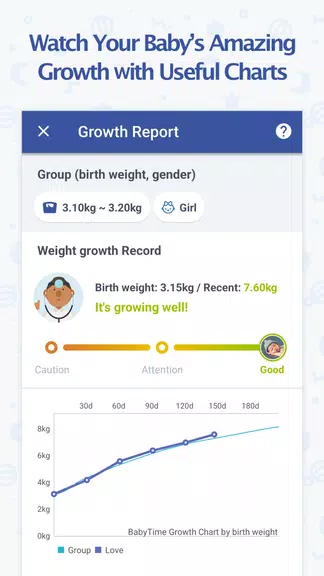 BabyTime (Tracking & Analysis) Captura de tela 1