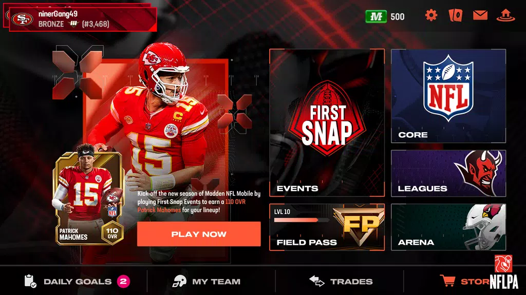 Schermata Madden NFL 25 Mobile Football 2