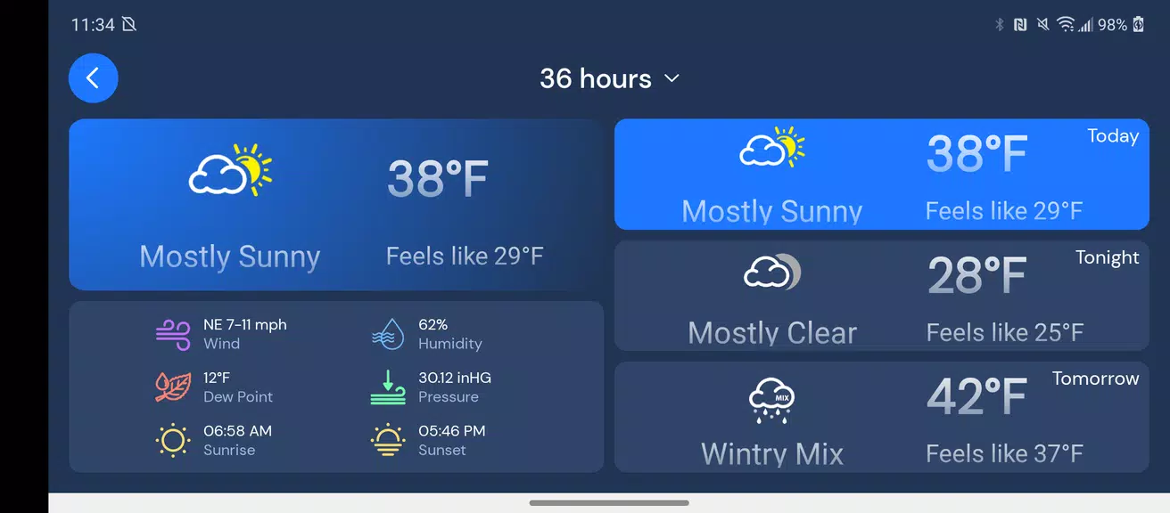 WeatherNation Tangkapan skrin 2