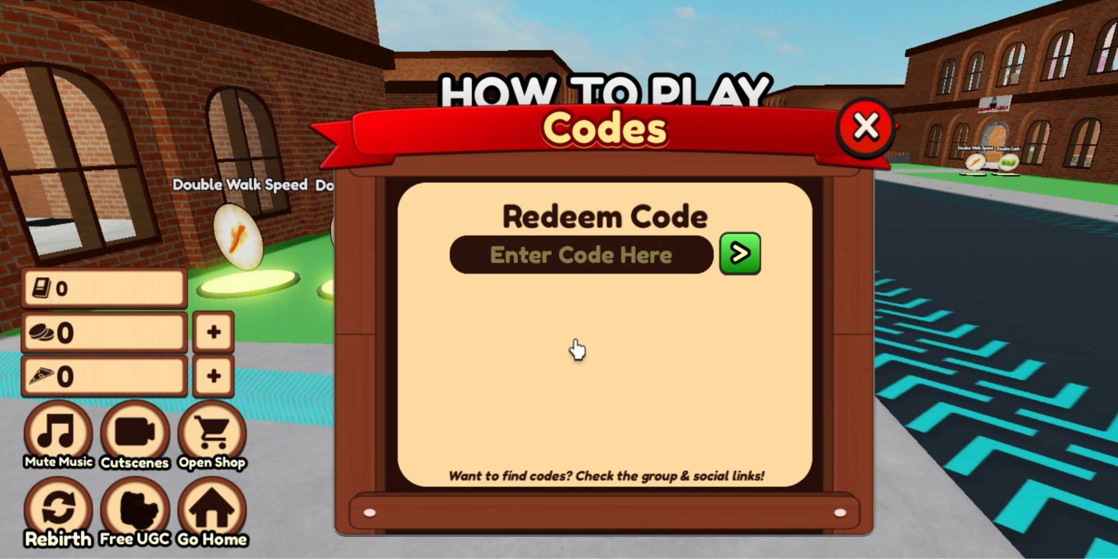 Redeeming Codes