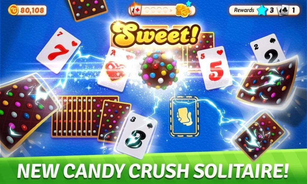 Nuevo juego Candy Crush Solitaire le permite jugar a los tripeaks paciencia en el móvil