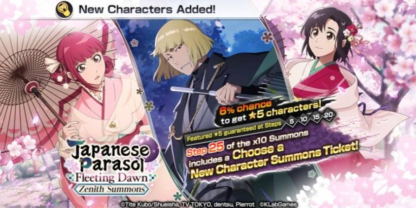 Bleach: Brave Souls lanza nuevas campañas de recompensa