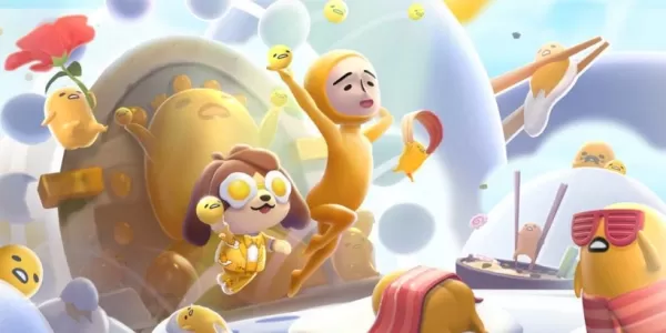 Gudetama, Meh ayı boyunca Hello Kitty Island Adventure'da Dostluk Adası'nı devraldı