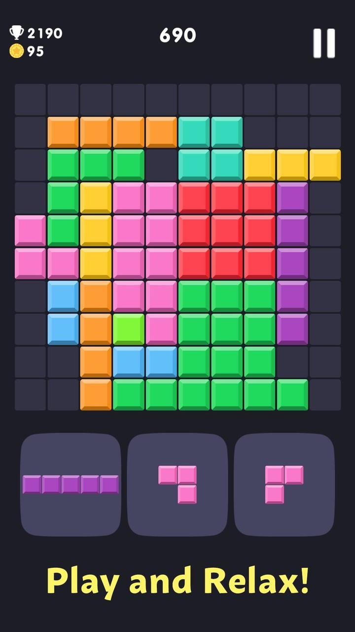 Blocks Classic Blast Puzzle Screenshot 1