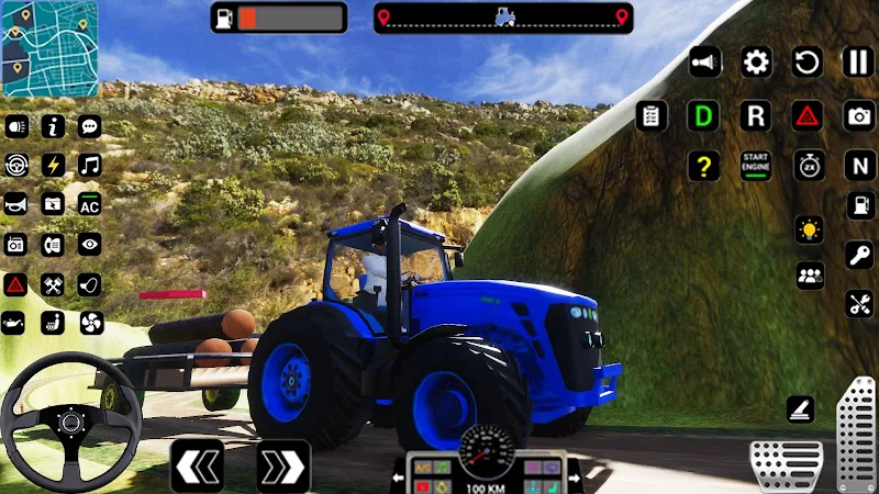 Tractor Trolly Driving Games 螢幕截圖 0