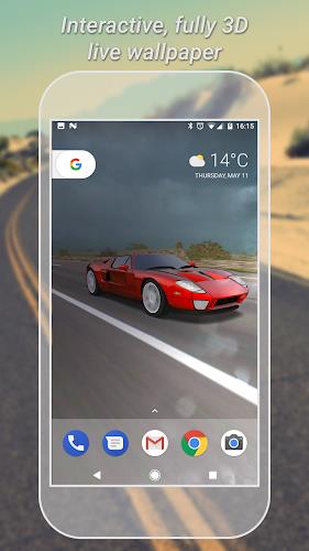 3D Car Live Wallpaper Lite স্ক্রিনশট 0