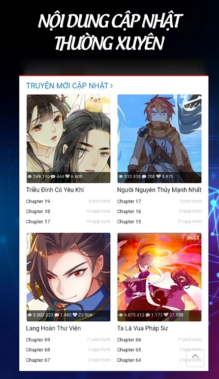 Manga Mobile - Đọc truyện tranh スクリーンショット 1