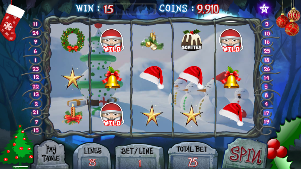 Christmas Jackpot : Real Casino Slot Master 777 スクリーンショット 2