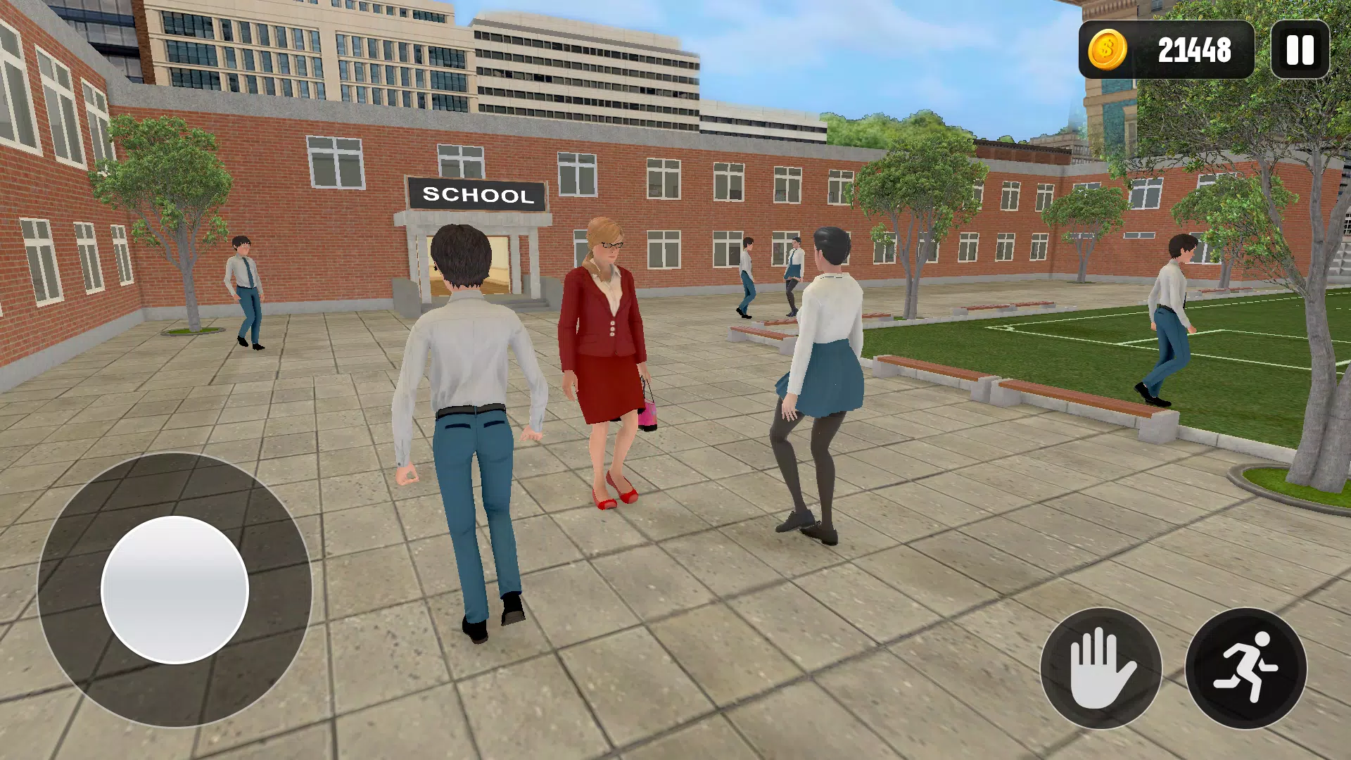 School Teacher Games 3D Schermafbeelding 1