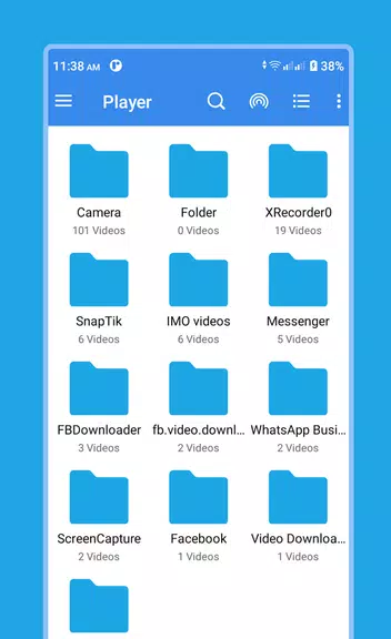 SXX player HD 스크린샷 1