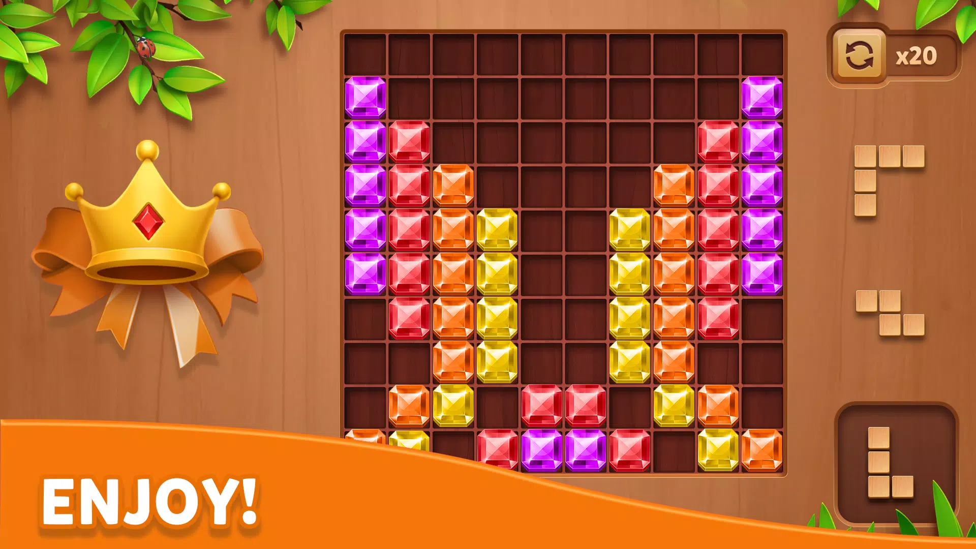 Cube Block - Woody Puzzle Game স্ক্রিনশট 3