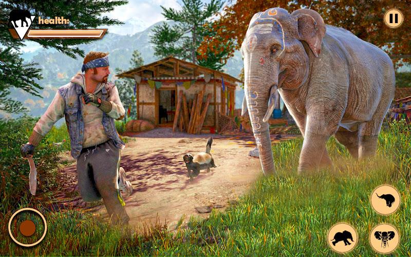 Elephant Simulator Animal Game Zrzut ekranu 0