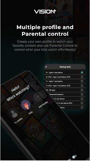 Vision+: Live, Sports & Series Скриншот 2