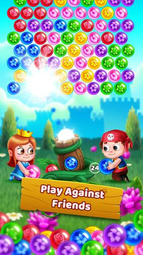 Bubble Shooter - Flower Games Screenshot 2