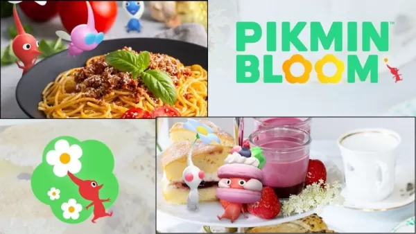 Pikmin Bloomは、パスタとお茶をテーマにしたピクミンの装飾を紹介します