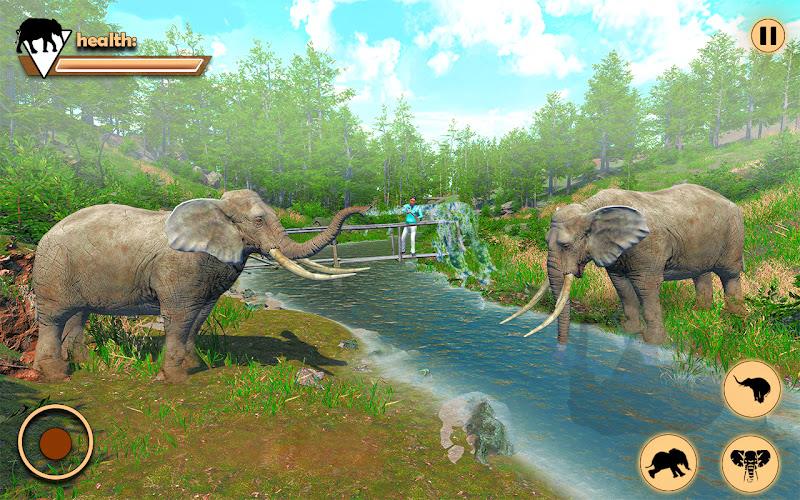 Elephant Simulator Animal Game Zrzut ekranu 3