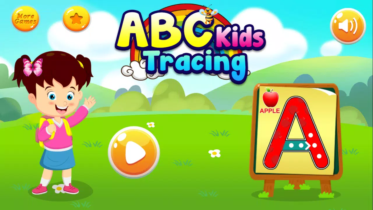 ABC Kids Tracing Games Captura de tela 0