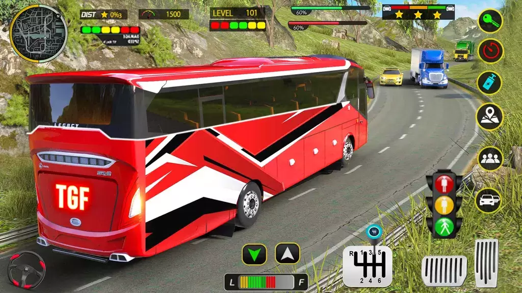 Coach Bus 3D Driving Games Ảnh chụp màn hình 0