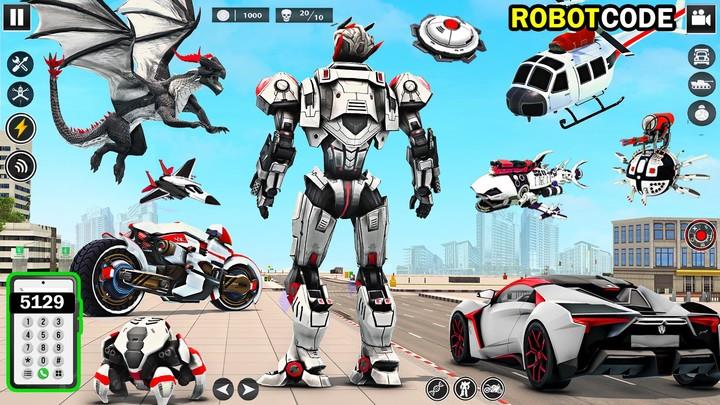 Dragon Robot Car Transform 螢幕截圖 2