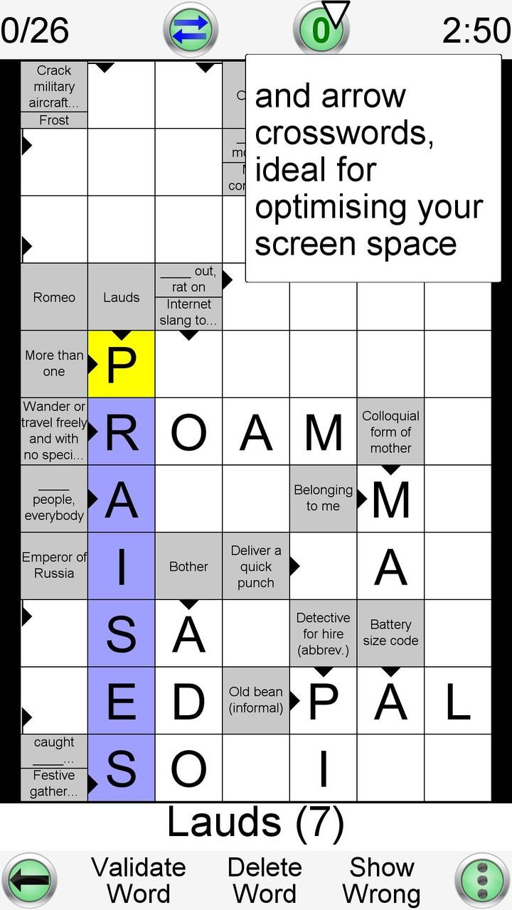 Barred Crossword Tangkapan skrin 2