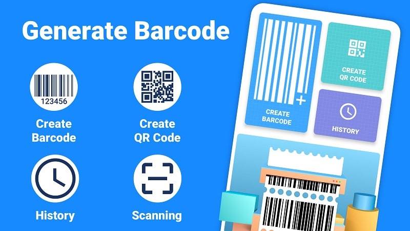 Barcode Generator & Scanner Скриншот 0