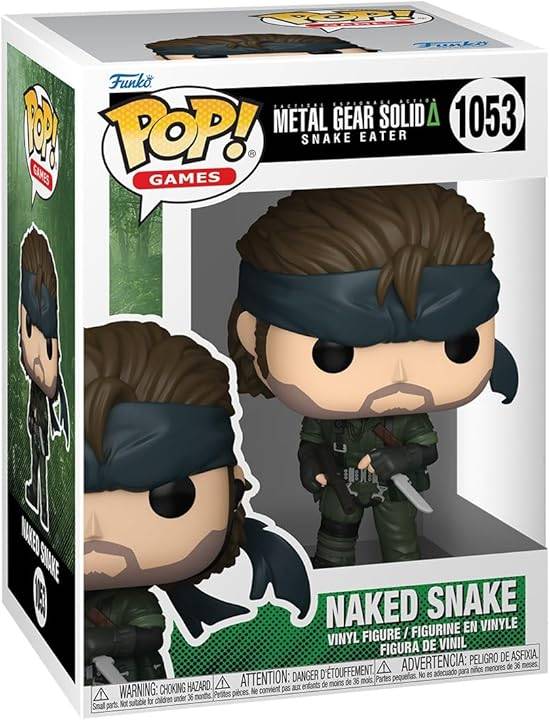 Metal Gear Soliel မြစ်ဝကျွန်းပေါ်: မြွေစားသူ funko pops ယခုရရှိနိုင်ပါသည်