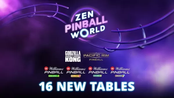 Zen Pinball élargit son offre avec 3 packs de 16 nouvelles tables