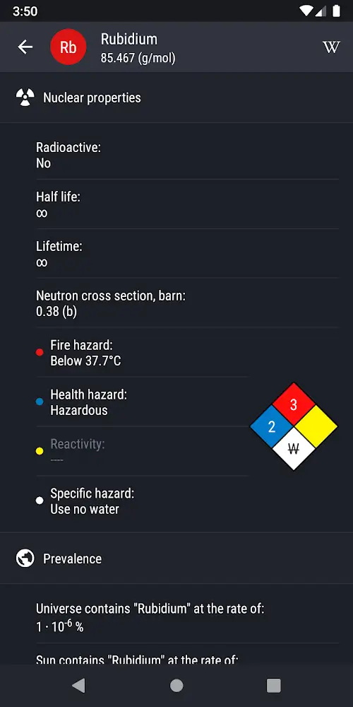 Periodic Table 2023 PRO স্ক্রিনশট 2