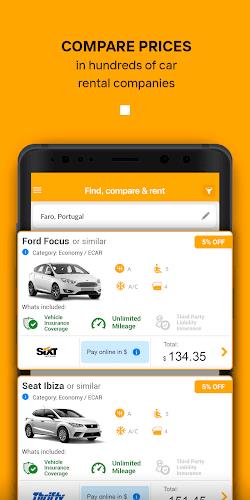 Rentcars: Autovermietung Screenshot 2