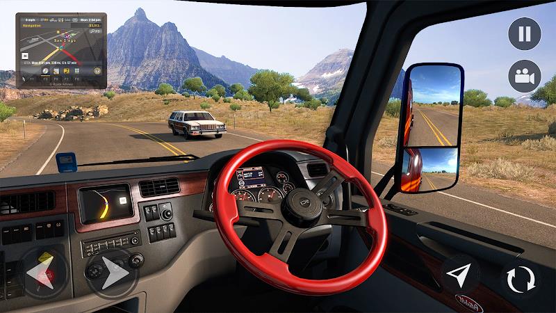 American Truck Driving Games Screenshot 1