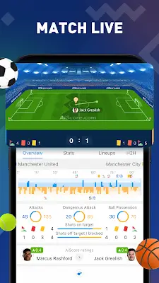 AiScore - Live Sports Scores Screenshot 1